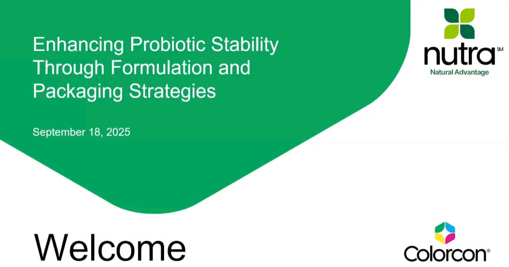 Probiotic webinar screenshot