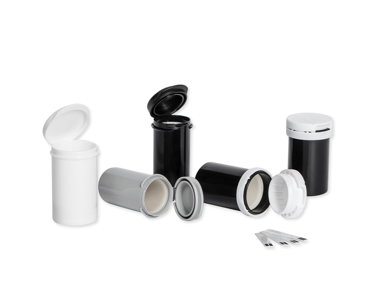 Vials w_ integrated Desiccant